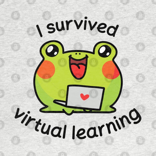 I survived virtual learning by Nikamii